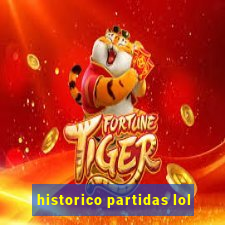 historico partidas lol